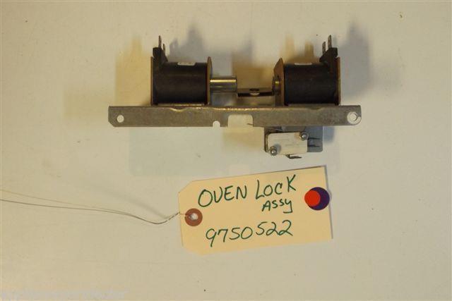KITCHENAID STOVE 9750522 Oven Lock USED PART KITCHENAID STOVE 9750522 Oven Lock USED PART